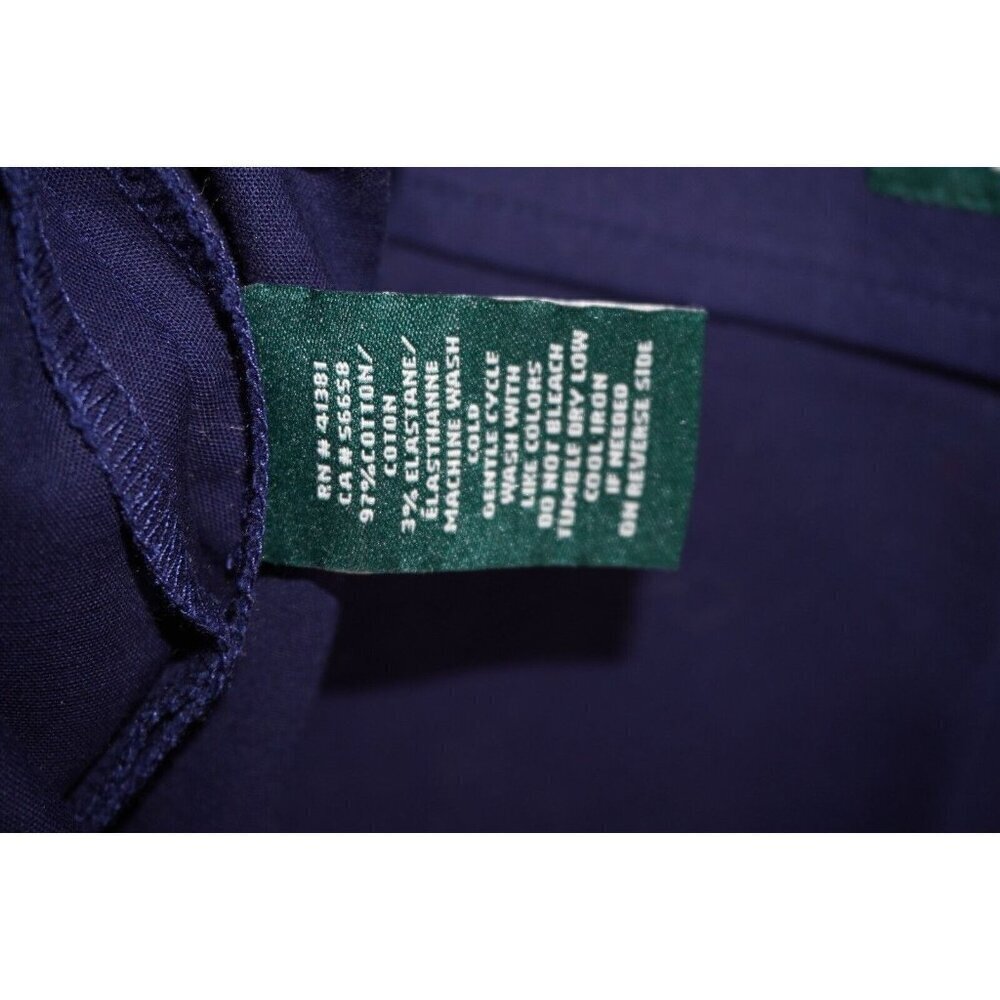 Lauren Ralph Lauren Women's Navy A-Line Skirt - Size 10 - Picture 7 of 11